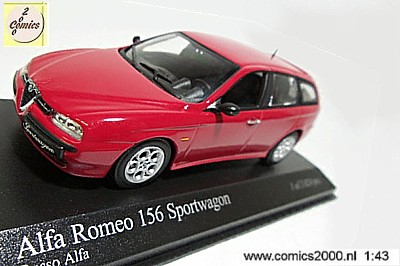 Modelauto's 1:43: Alfa Romeo 156 '01