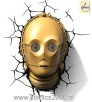 C-3PO 3D Light