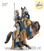 Koning op een steigerend paard